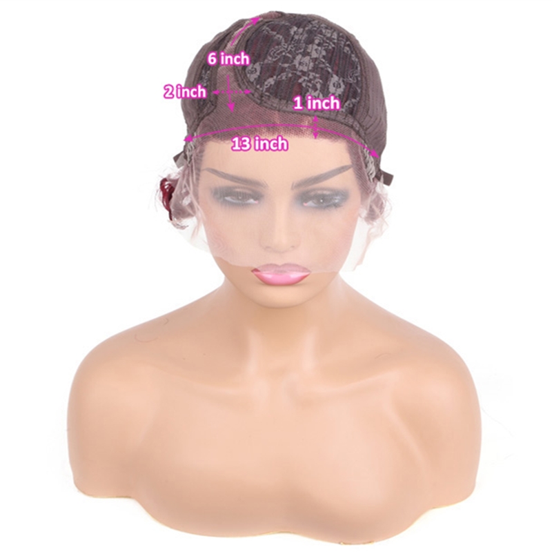 Human Hair Curly Wig T Part Pixie Cut Wigs - 图片 9